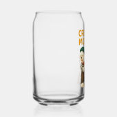 Creative Mode On: Painter Bichon Dog Artist Art ガラス缶 (右)