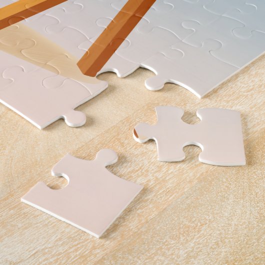 Creative Mode On: Painter Bichon Dog Artist Art ジグソーパズル (側面)