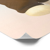 Creative Mode On: Painter Bichon Dog Artist Art ポスター (角)