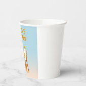 Creative Mode On: Painter Bichon Dog Artist Art 紙コップ (左)