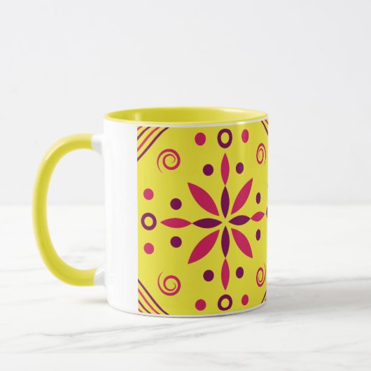 Creative modern designed Mug マグカップ (左)