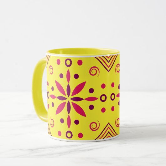 Creative modern designed Mug マグカップ (正面左)