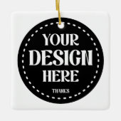 Creative, modern, sleek & imaginative セラミックオーナメント (正面)