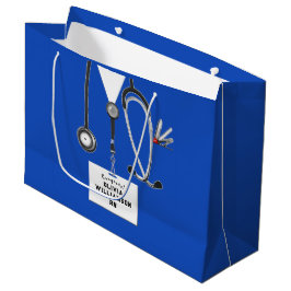 Creative Nurse Graduation Large Gift Bag ラージペーパーバッグ