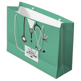 Creative Nurse Graduation Large Gift Bag ラージペーパーバッグ