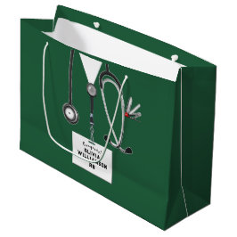 Creative Nurse Graduation Large Gift Bag ラージペーパーバッグ