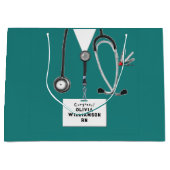 Creative Nurse Graduation Large Gift Bag ラージペーパーバッグ (正面)