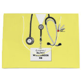 Creative Nurse Graduation Large Gift Bag ラージペーパーバッグ (正面)
