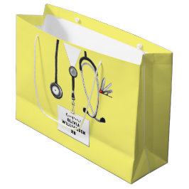 Creative Nurse Graduation Large Gift Bag ラージペーパーバッグ
