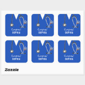 Creative Nurse Graduation Sticker スクエアシール (シート)