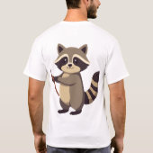 Creative Paintbrush Sticker T-Shirt Design Tシャツ (裏面)