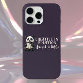 "Creative Panda iPhone 16 Case – Introvert Artist" Case-Mate iPhoneケース