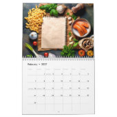 Creative Pasta Recipes & Photo Notes Calendar カレンダー (2月 2027)