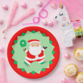 Creative Ping-Pong Holiday Party ペーパープレート (パーティー)