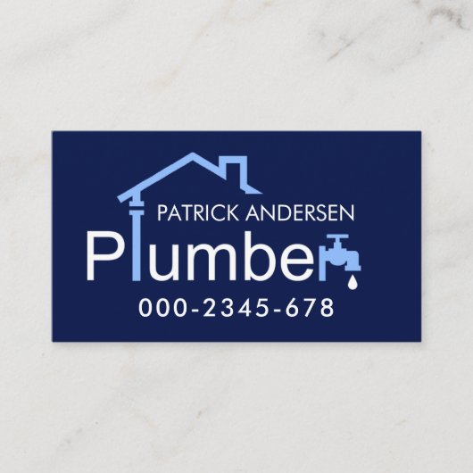 Creative Plumber Home Piping 名刺 (正面)