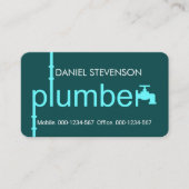 Creative Plumber Pipeline Plumbing Works 名刺 (正面)