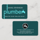 Creative Plumber Pipeline Plumbing Works 名刺 (正面/裏面)