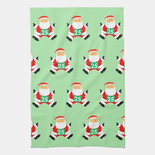 Creative Running Holiday Gift キッチンタオル (縦)