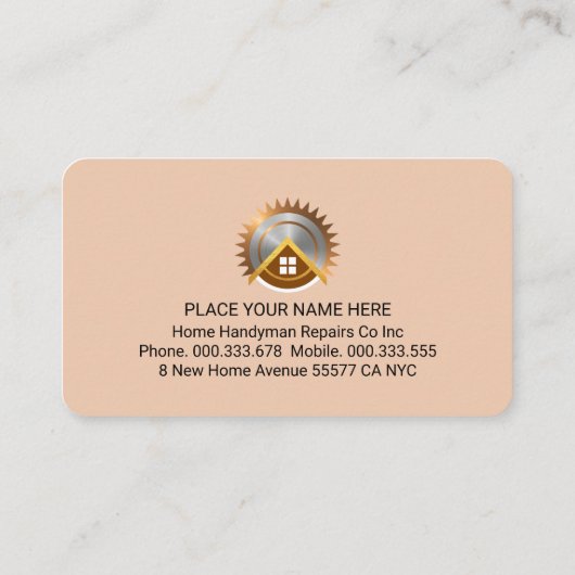 Creative Screwed HANDYMAN Tools  名刺 (裏面)