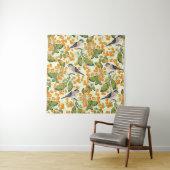 Creative seamless pattern background decorated wit タペストリー (インサイチュ)