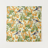 Creative seamless pattern background decorated wit タペストリー (正面)