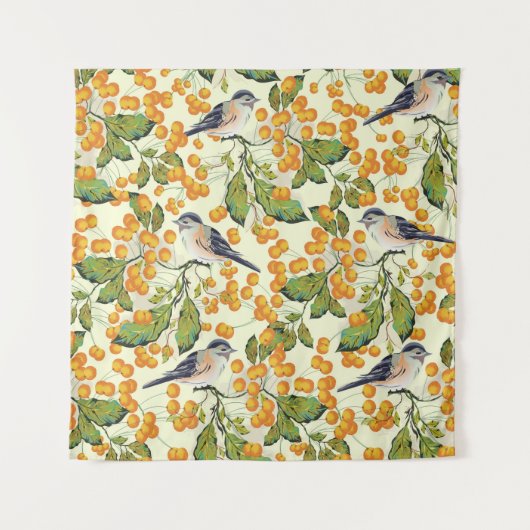 Creative seamless pattern background decorated wit タペストリー (正面)