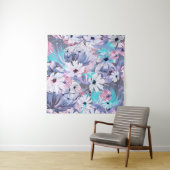 Creative seamless watercolor pattern of plants, He タペストリー (インサイチュ)
