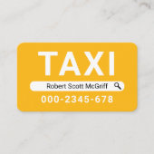Creative Search Your Name Taxi 名刺 (正面)