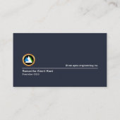 Creative Simple Minimalist Checkbox Company CEO 名刺 (裏面)