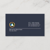 Creative Simple Minimalist Checkbox Company CEO 名刺 (正面)