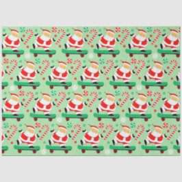 Creative Skateboarding Christmas Holiday 薄葉紙