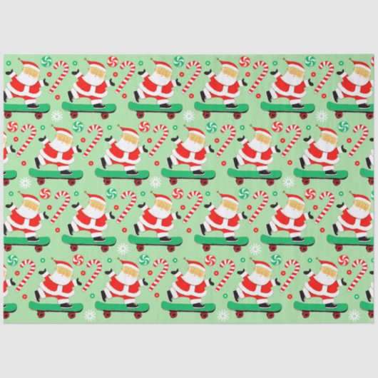 Creative Skateboarding Christmas Holiday 薄葉紙 (正面)