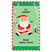 Creative Soccer Christmas Small Gift Bag スモールペーパーバッグ (裏面)