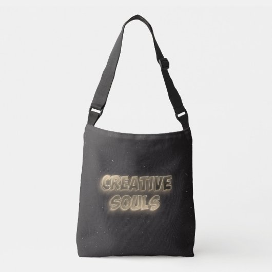 Creative Souls - ビンテージショルダーバッグ クロスボディバッグ (正面)