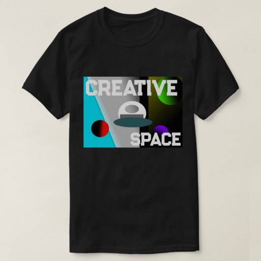 Creative Space by J.H. Thornton Tシャツ (デザイン正面)