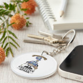 Creative Spark Magic Potion Retro Artist Mascot キーホルダー (正面右)