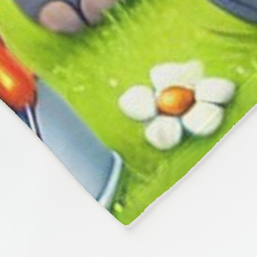 Creative Splash フリースブランケット (角)