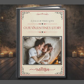 Creative Storybook Photo Husband Valentine’s Day カード