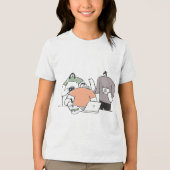 Creative Teamwork – Where Ideas, Coffee & Collabor トライブレンドTシャツ (正面)