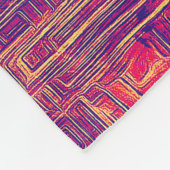 Creative vintage surface texture, close up grunge フリースブランケット (角)