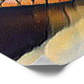 Creative Wildlife Sea Turtle Florida Travel ポスター (角)