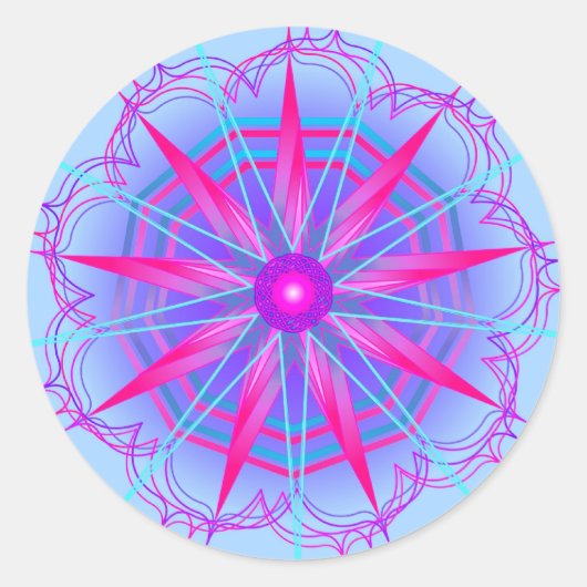 Creativity25 ラウンドシール (正面)