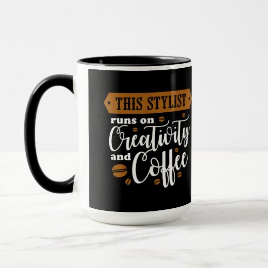 Creativity and Coffee マグカップ (左)