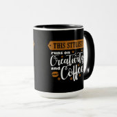 Creativity and Coffee マグカップ (正面右)