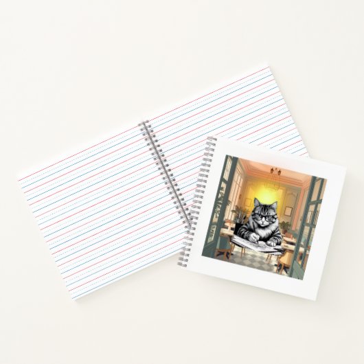 Creativity Starts with a Single Thought ノートブック (内部)