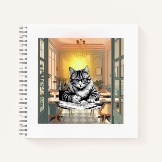 Creativity Starts with a Single Thought ノートブック (正面)