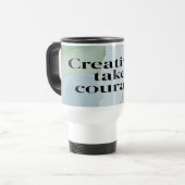 Creativity Takes Courage 2 トラベルマグ (正面左)