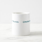 Creator of Worlds Mug：作家への贈り物として最適 コーヒーマグカップ (中央)