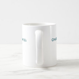 Creator of Worlds Mug:作家への贈り物として最適 コーヒーマグカップ