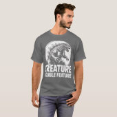 Creature Double Feature WLVI Boston Retro (2) Tシャツ (正面フル)